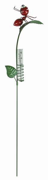 Niedlicher Regenmesser Ameise ca. 82,5 cm - Gartendekoration